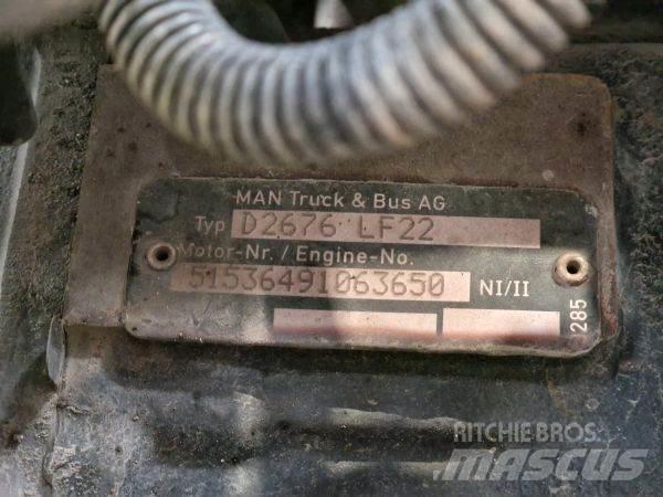 MAN D2676 LF22 Двигуни