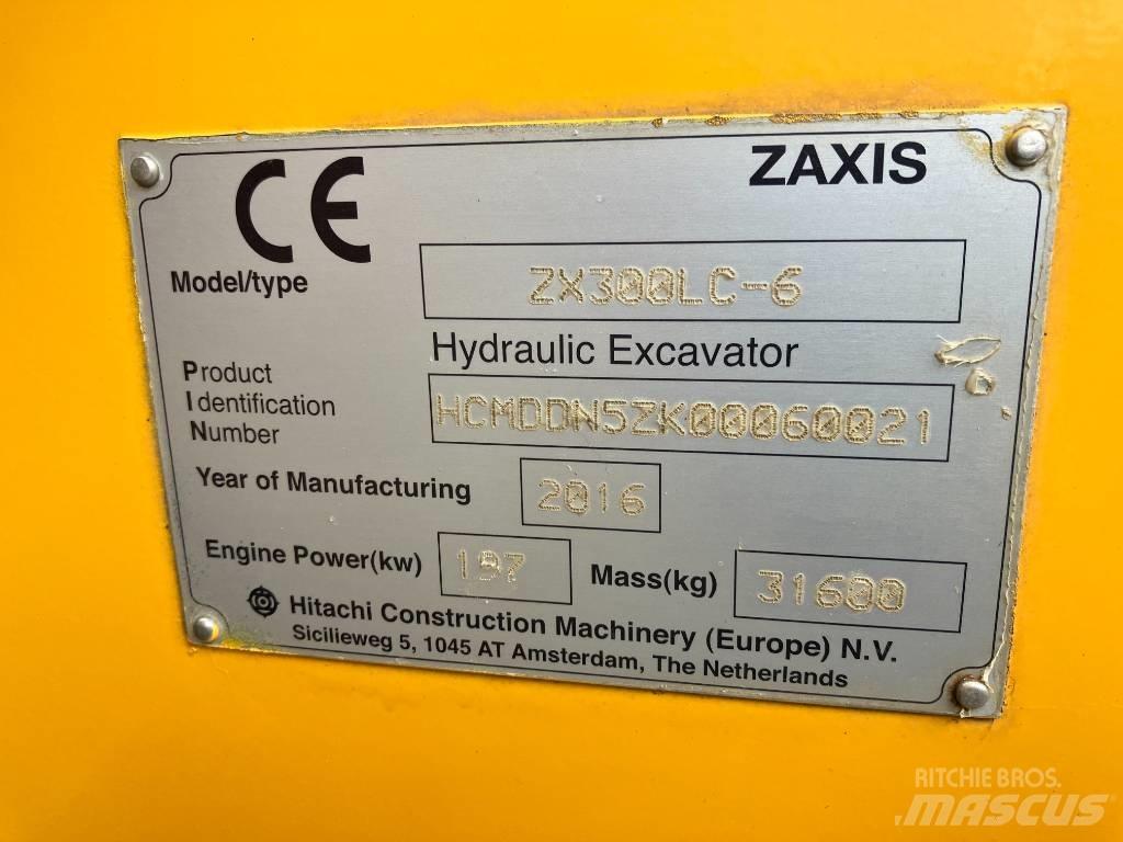 Hitachi ZX300 LC-6 Гусеничні екскаватори