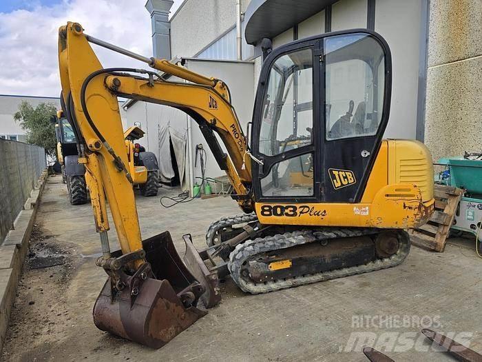 JCB 803PLUS Міні-екскаватори < 7т