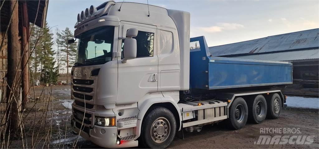 Scania R580 V8 Вантажівки з гаковим підйомом