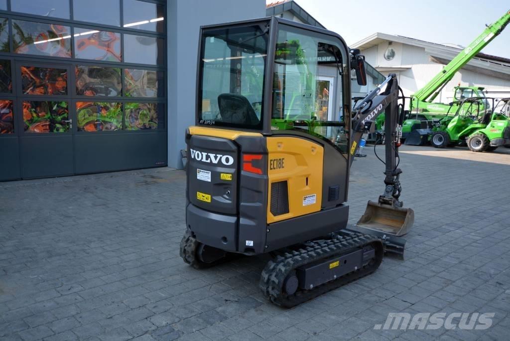 Volvo EC 18 E Міні-екскаватори < 7т