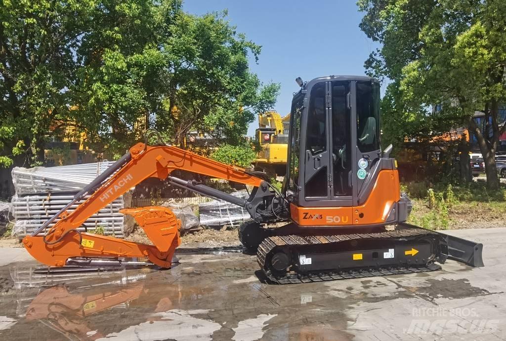 Hitachi ZX 50 U-3 Міні-екскаватори < 7т