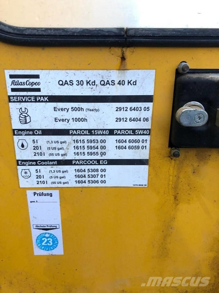 Atlas Copco QAS 30 Дизельні генератори
