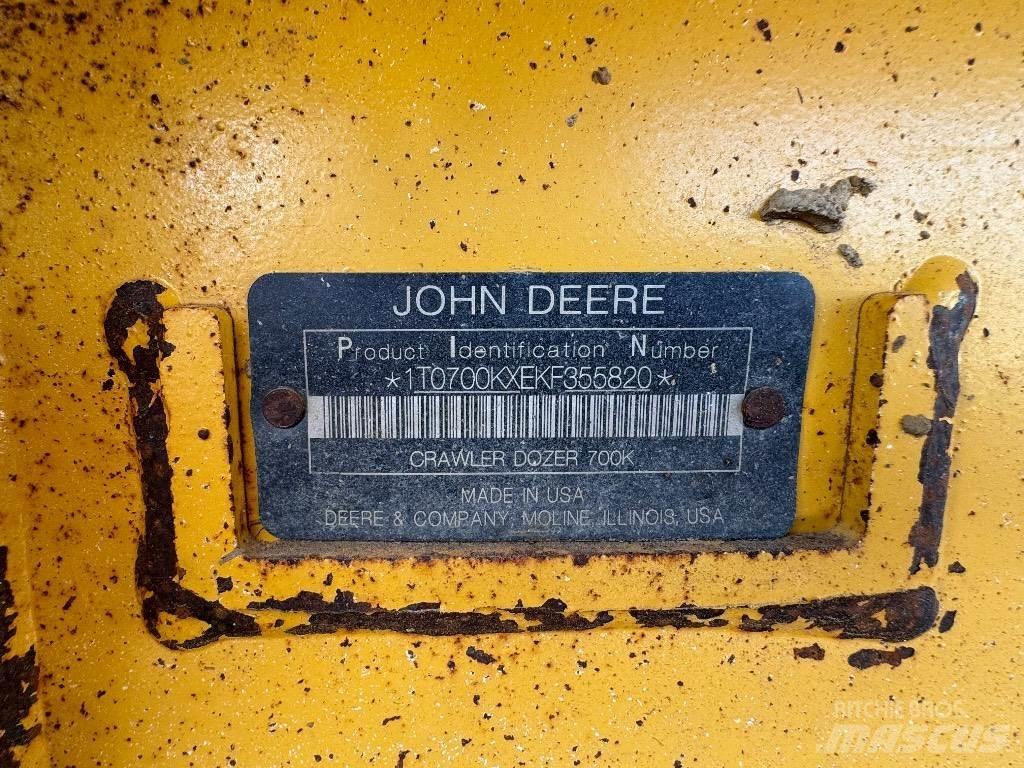 DEERE 700K LGP Гусеничні бульдозери