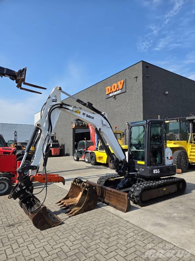 Bobcat E 55 Міні-екскаватори < 7т