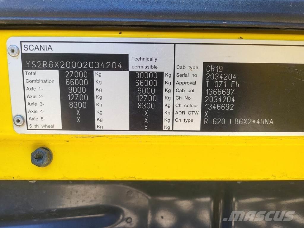 Scania R620 6X2*4 Самоскиди
