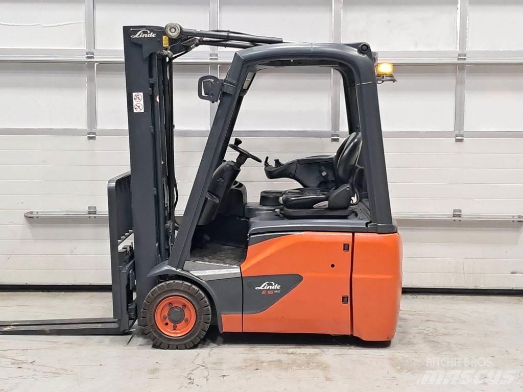 Linde E16C-02 Електронавантажувачі