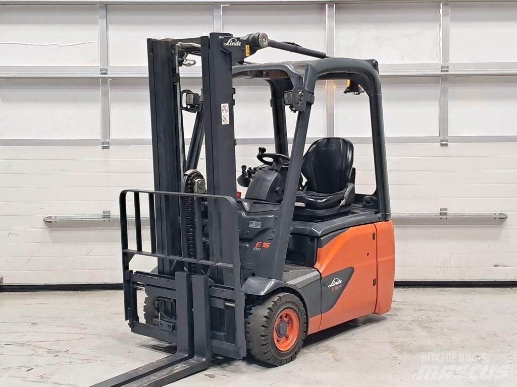 Linde E16C-02 Електронавантажувачі