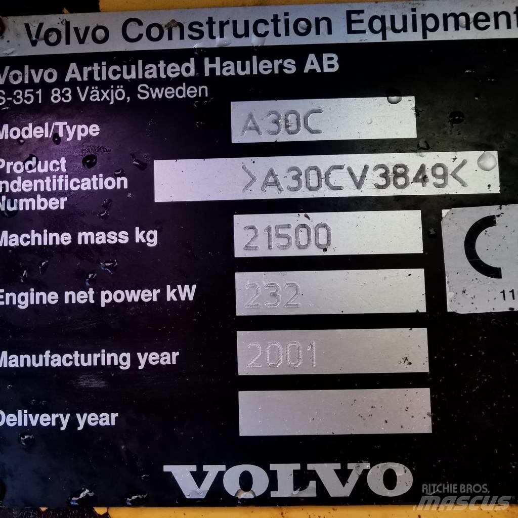 Volvo A 30 C Dumper Зчленовані самоскиди