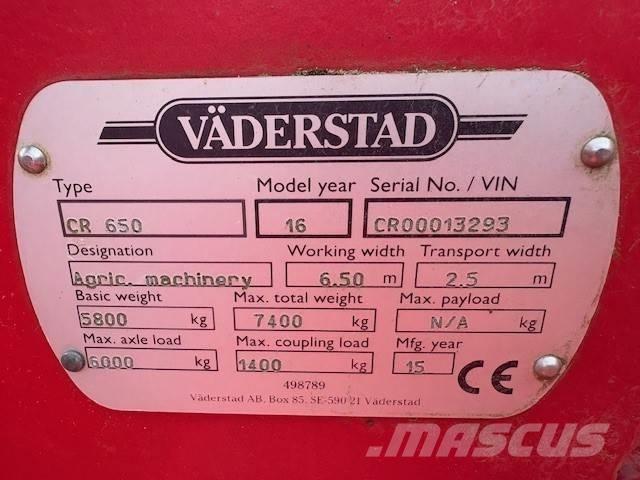 Väderstad Carrier650 Дискові борони