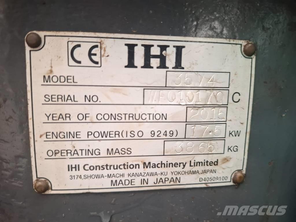IHI 35 V4 Міні-екскаватори < 7т
