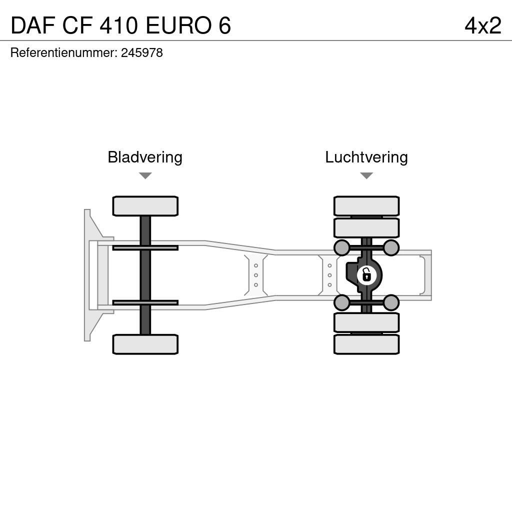 DAF CF 410 EURO 6 Тягачі
