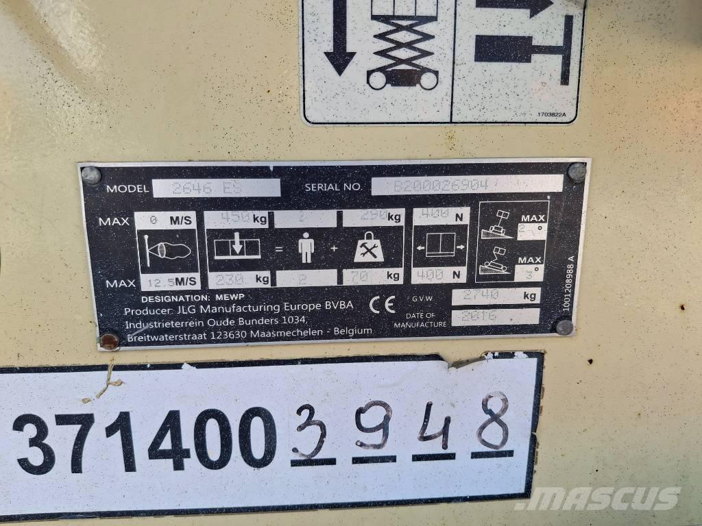 JLG 2646ES Підйомники-ножиці