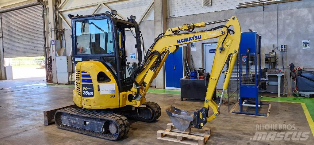 Komatsu PC 26 MR Міні-екскаватори < 7т