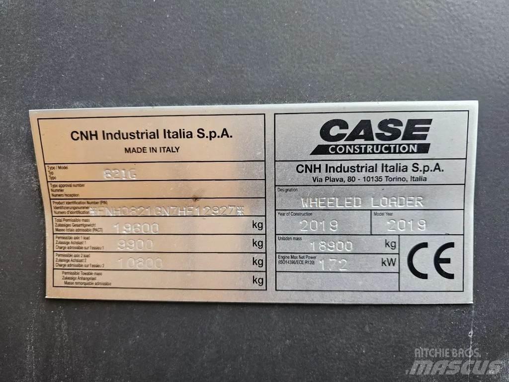 CASE 821G Фронтальні навантажувачі