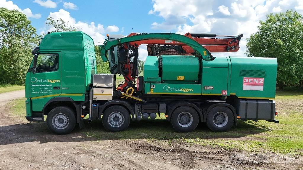 JENZ HEM 582 DQ Подрібнювачі деревини