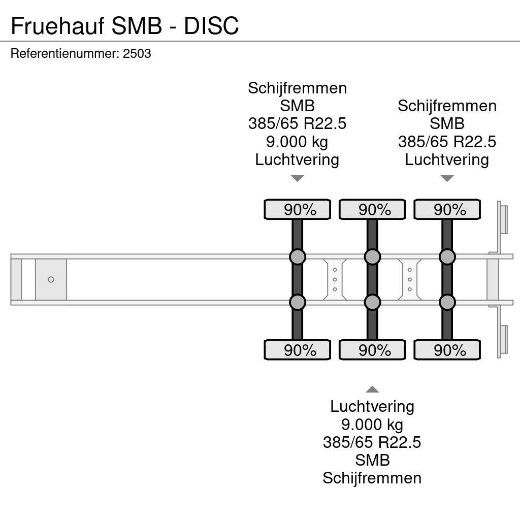 Fruehauf SMB - DISC Тентовані напівпричепи