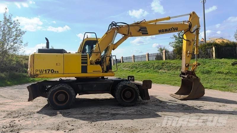 Komatsu PW 170-6 Колісні екскаватори