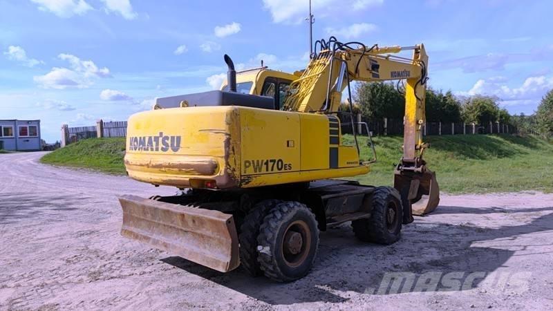 Komatsu PW 170-6 Колісні екскаватори