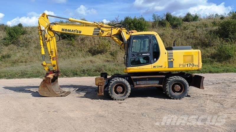Komatsu PW 170-6 Колісні екскаватори