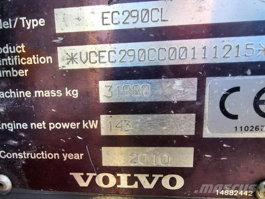 Volvo EC 290 C L Гусеничні екскаватори
