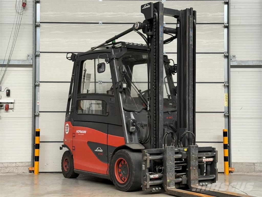 Linde E50HL-01 Електронавантажувачі