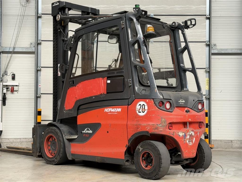 Linde E50HL-01 Електронавантажувачі