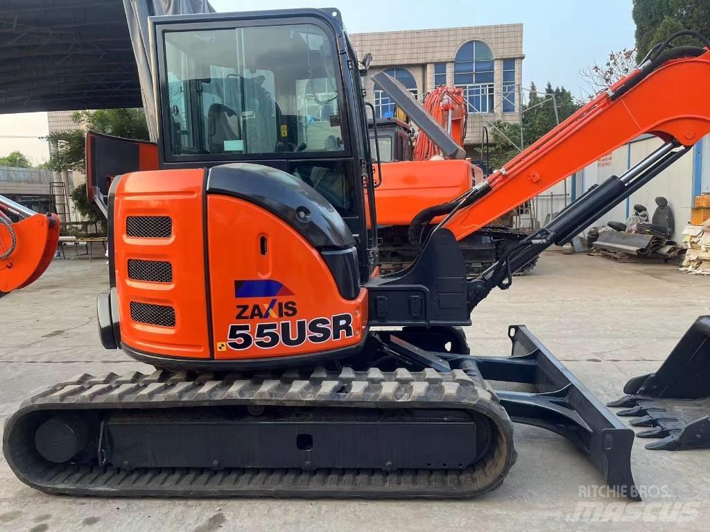 Hitachi zx55USR Міні-екскаватори < 7т