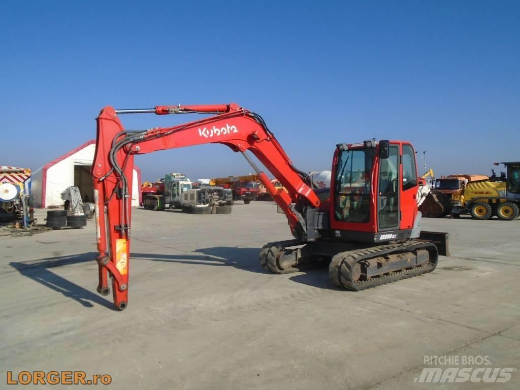 Kubota KX 080-3 Гусеничні екскаватори