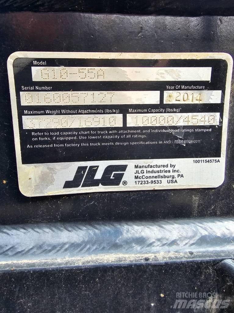 JLG G 10-55 A Телескопічні навантажувачі