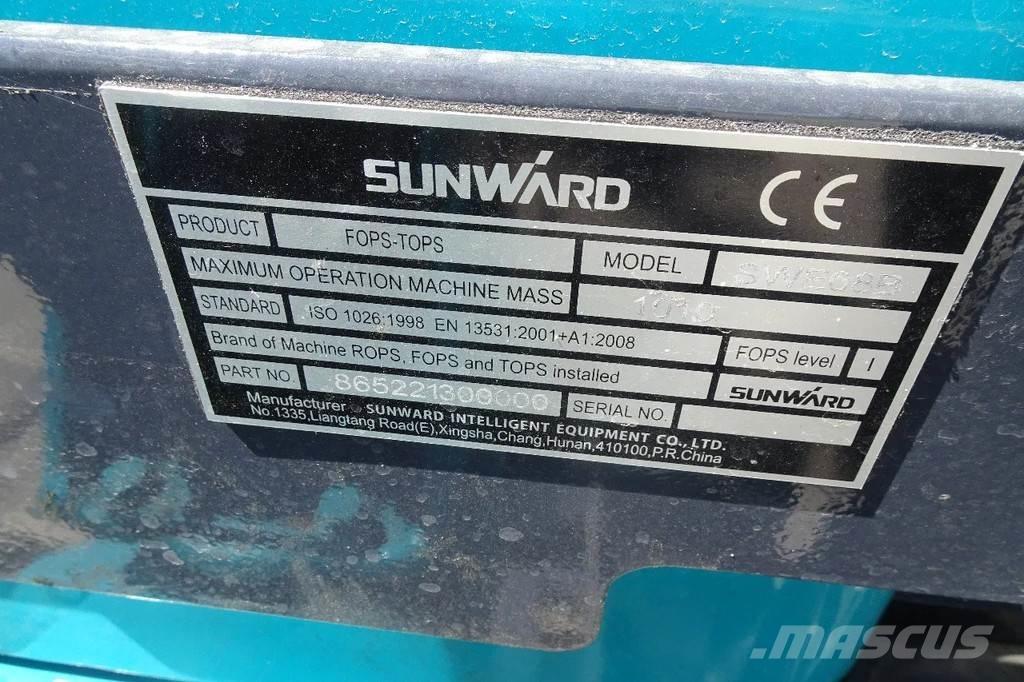 Sunward SWE08B Гусеничні екскаватори