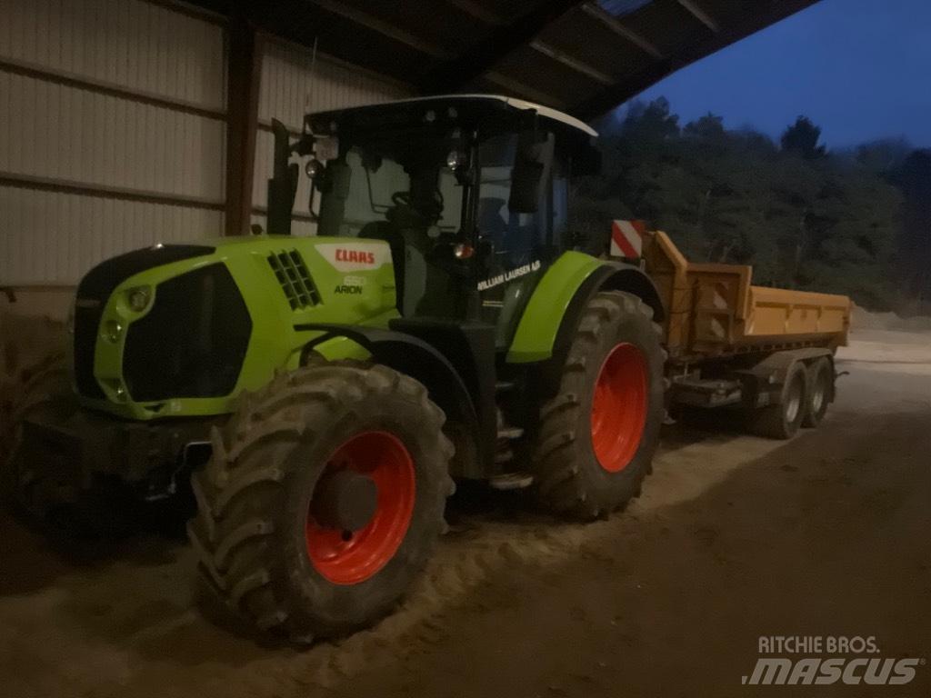 CLAAS ARION 650 cis + Трактори