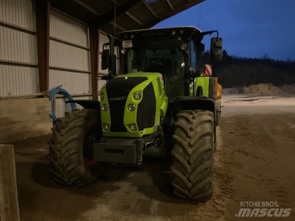 CLAAS ARION 650 cis + Трактори