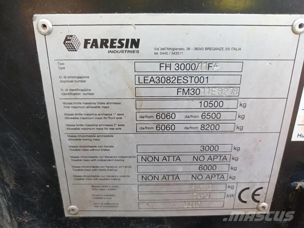 Faresin 11.30 Телескопічні навантажувачі