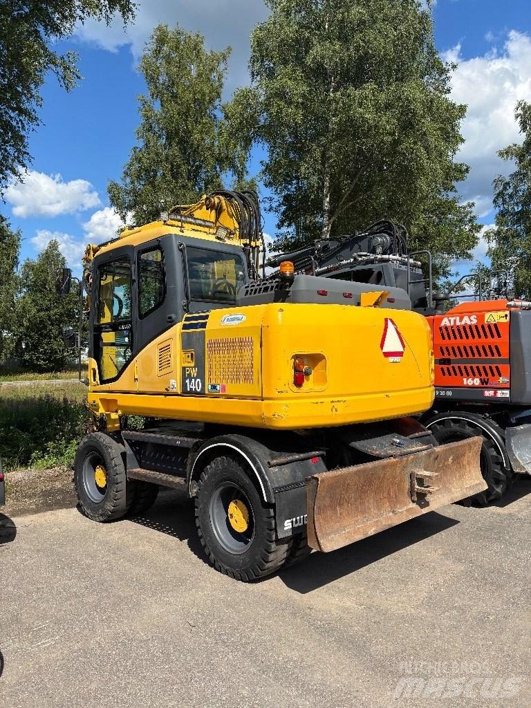 Komatsu PW 140-7 Колісні екскаватори