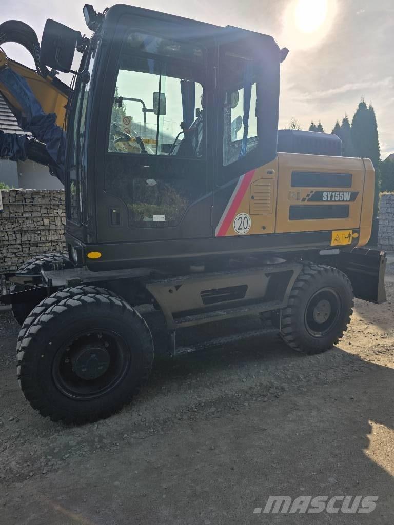 Sany SY 155 W Колісні екскаватори