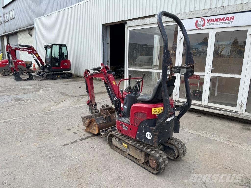 Yanmar SV08 (1D477) Міні-екскаватори < 7т