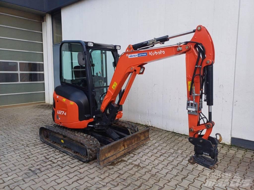 Kubota U 27-4 Міні-екскаватори < 7т