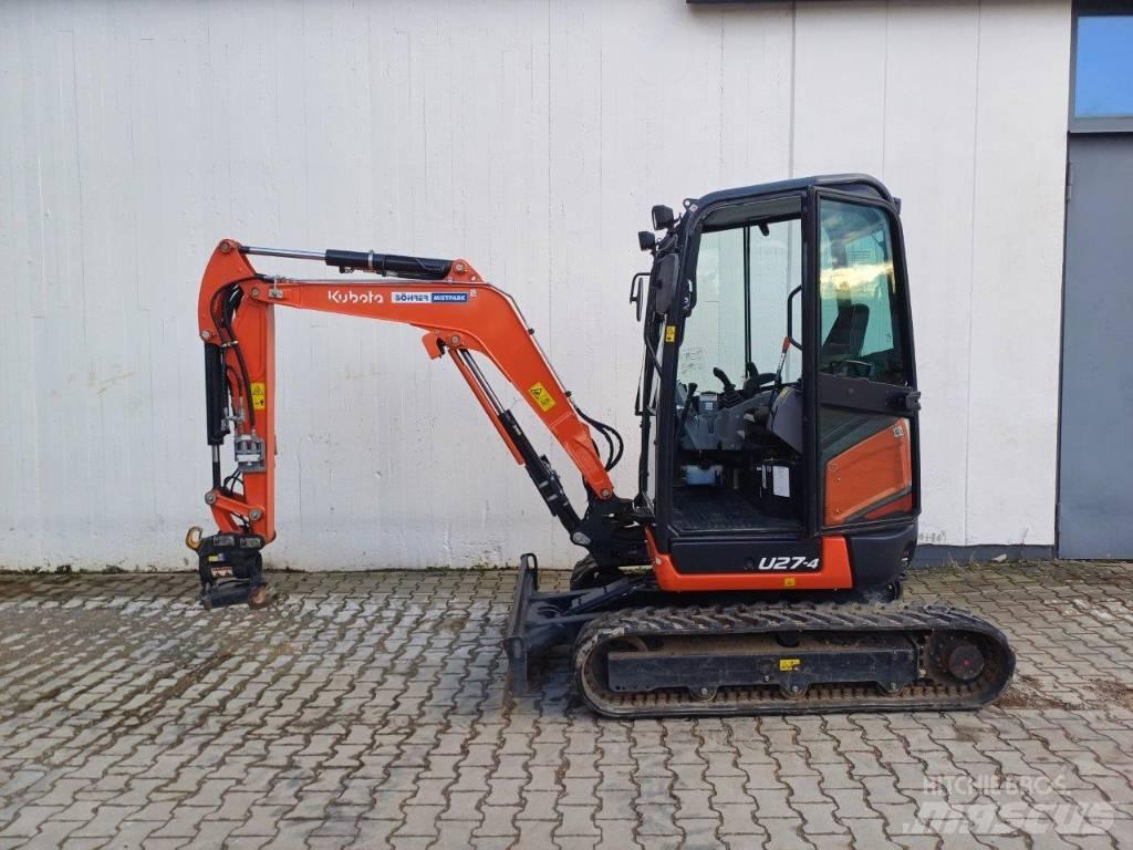 Kubota U 27-4 Міні-екскаватори < 7т