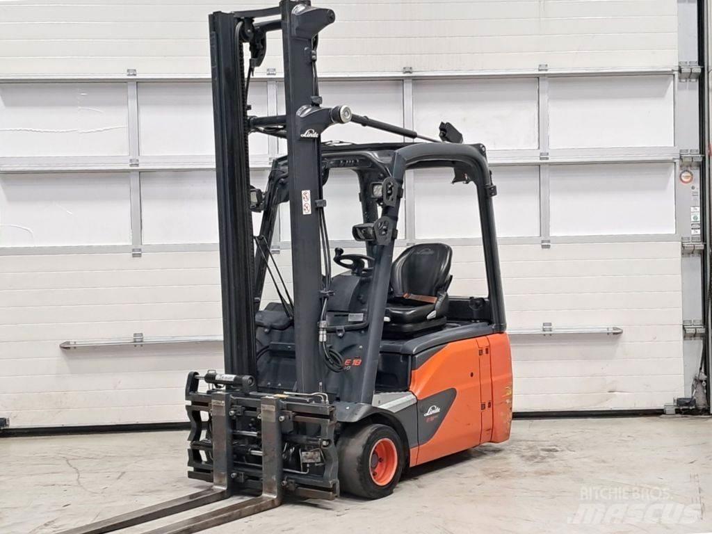 Linde E18-02 Електронавантажувачі