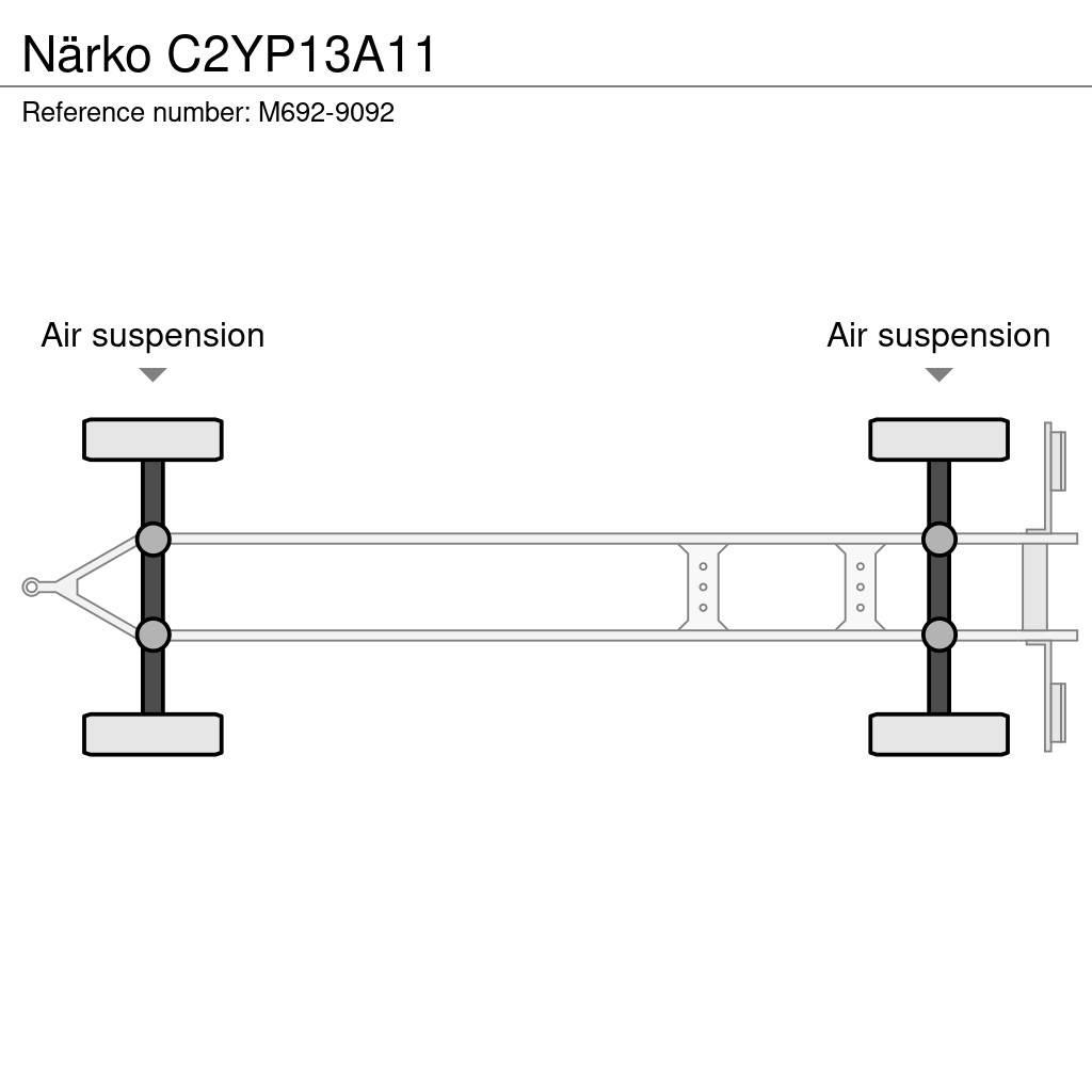 Närko C2YP13A11 Тентовані причепи