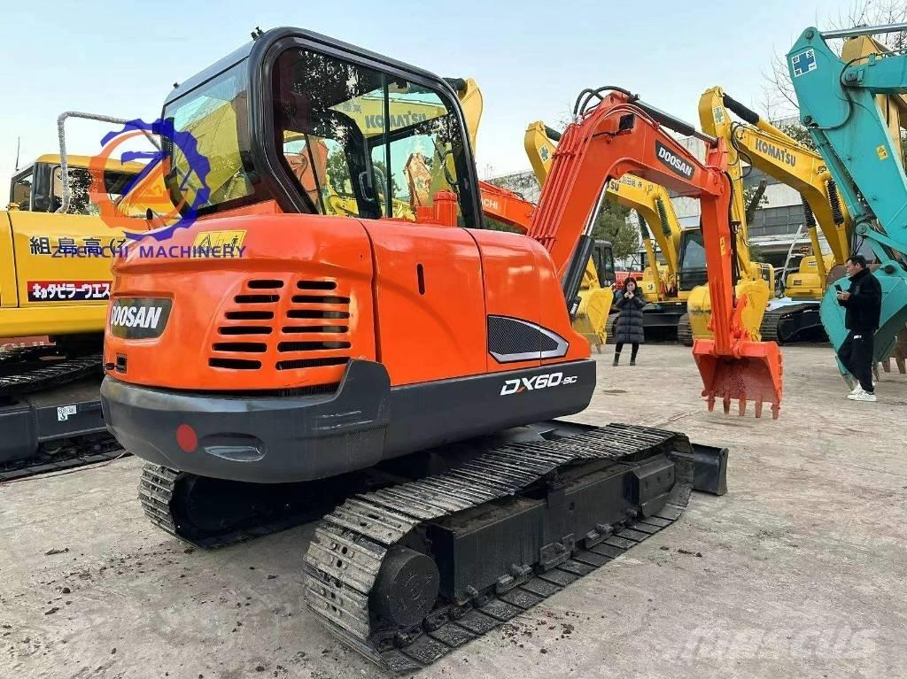 Doosan DX 60 Міні-екскаватори < 7т