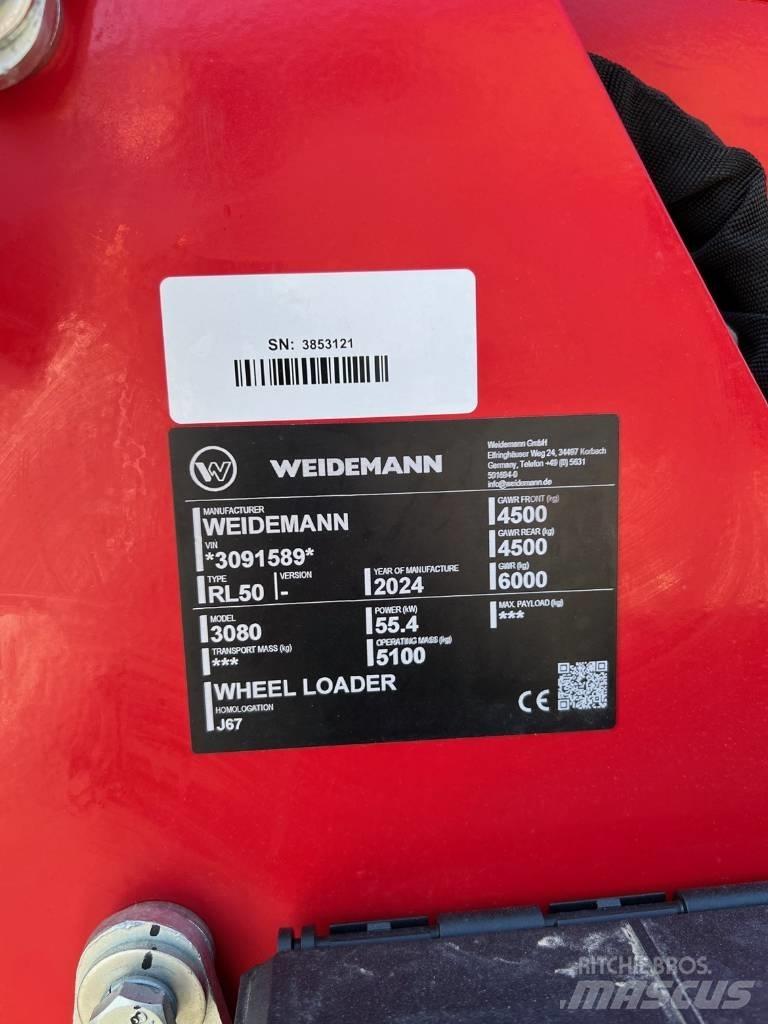 Weidemann 3080 3080 Фронтальні навантажувачі