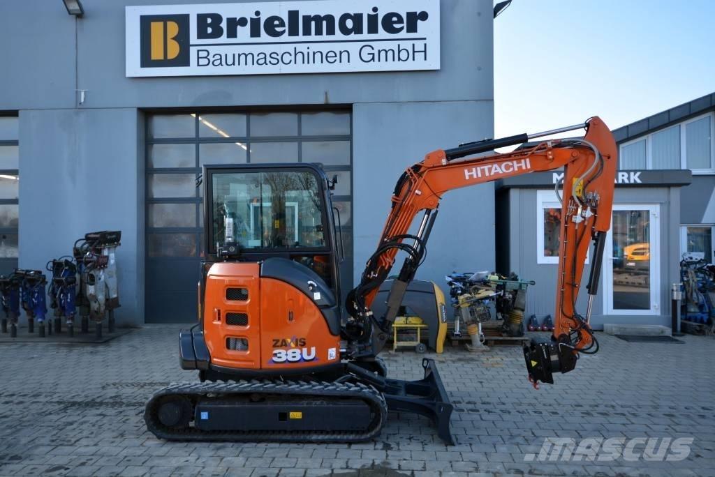 Hitachi ZX 38 U-6 Міні-екскаватори < 7т