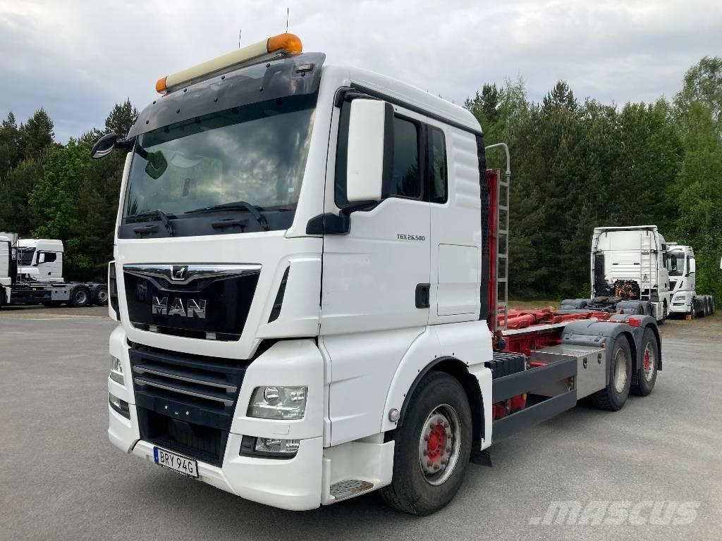 MAN TGX 26.500 6X2 Вантажівки з гаковим підйомом