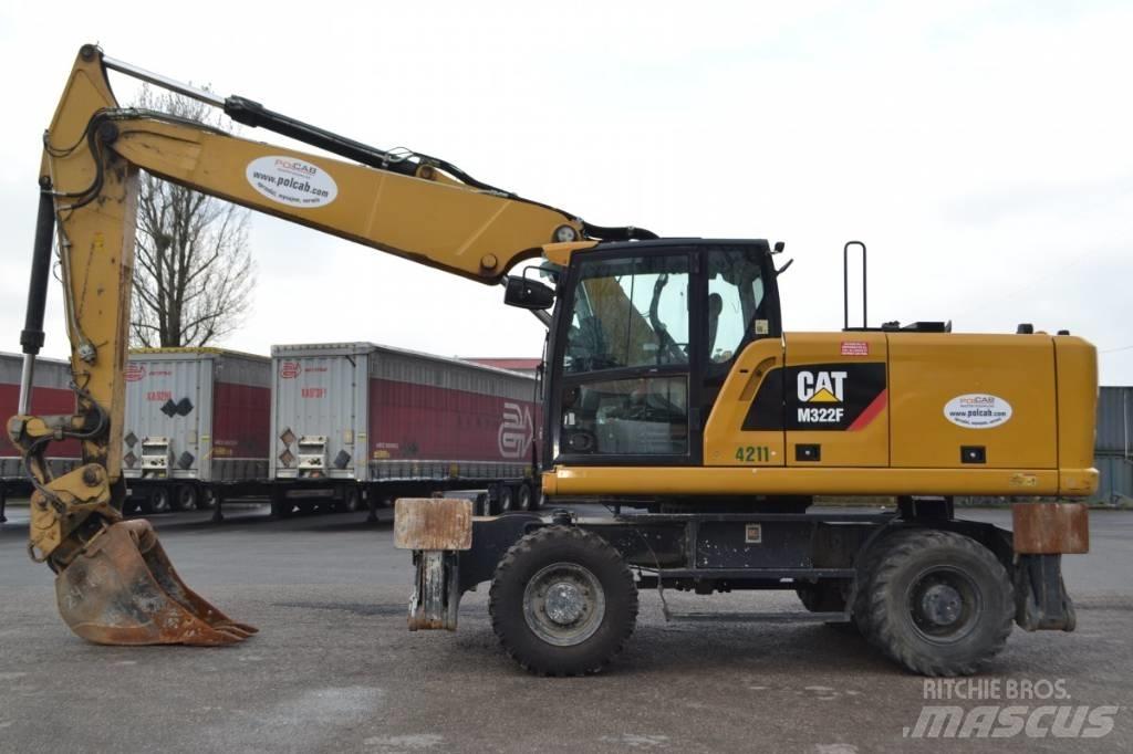 CAT M 322F Колісні екскаватори