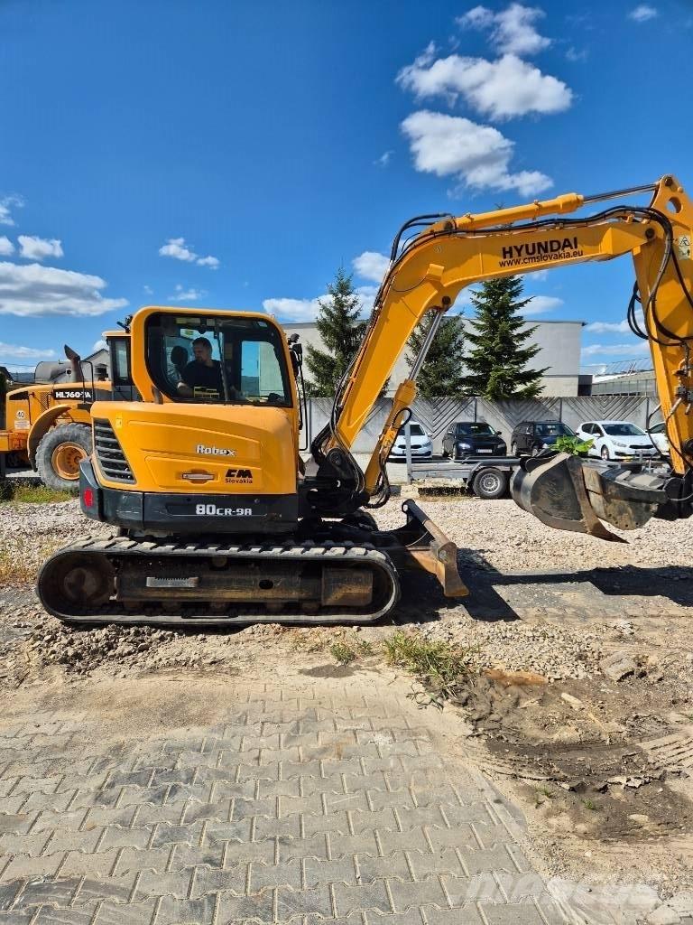 Hyundai R 80 CR-9A Середні екскаватори 7т. - 12т.