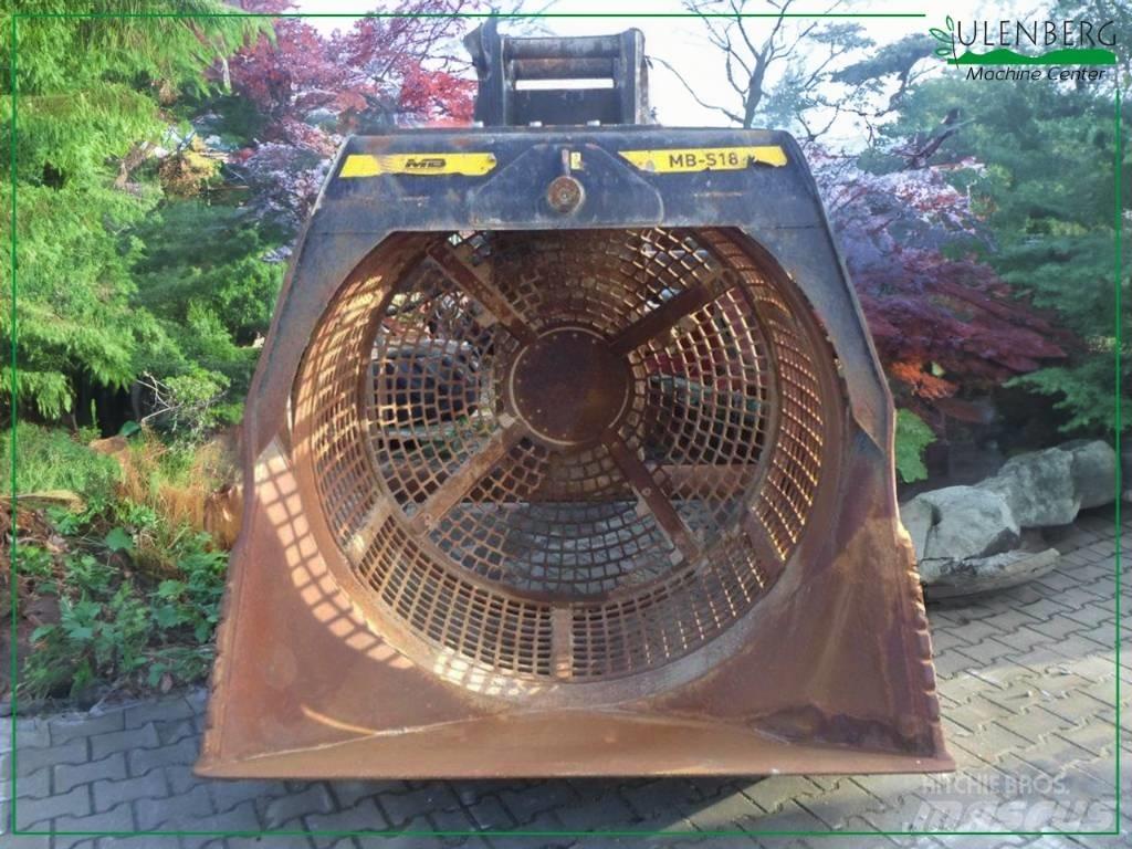 MB Crusher MB-S18 Просівні ковші