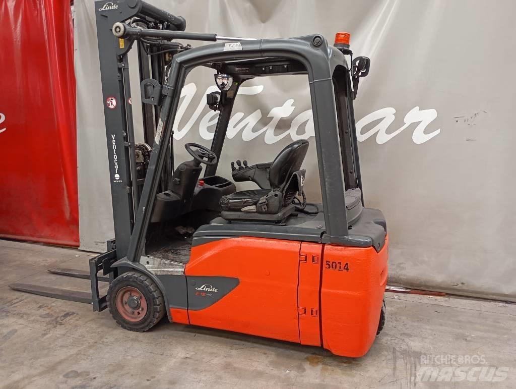 Linde E 16 Електронавантажувачі
