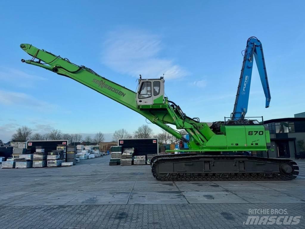 Sennebogen 870R Перевантажувачі металобрухту/промислові навантажувачі